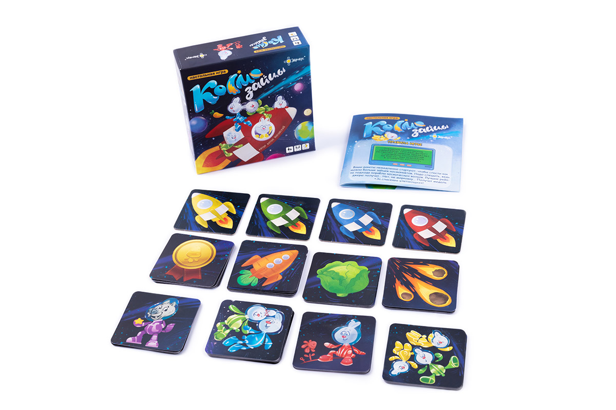 Игра наст. Эврикус "Космозайцы" 5+