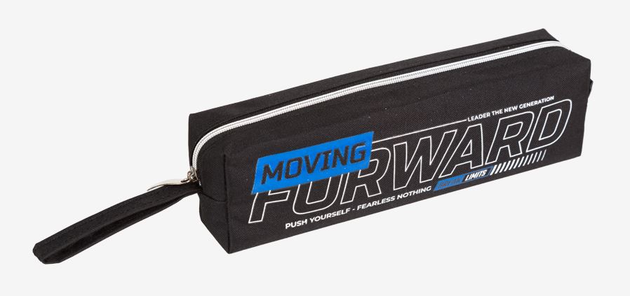 Пенал-косметичка deVENTE "Moving Forward" 21х6х4 см, текстиль