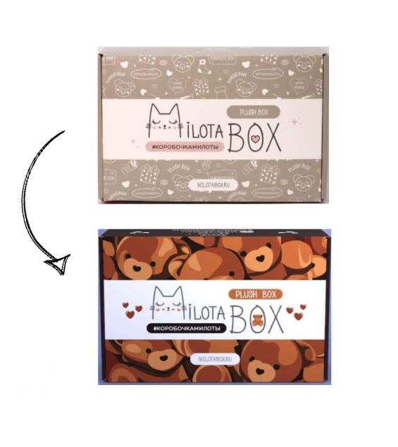 Набор подарочный MilotaBox "Plush Box" 