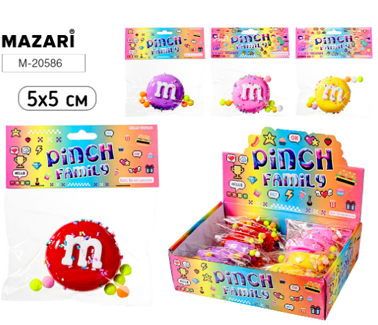 Игрушка  Антистресс "Конфеты" Mazari, ассорти