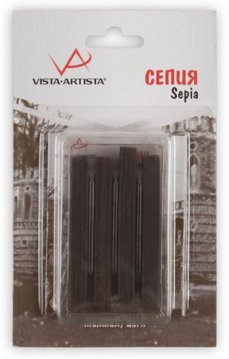 Сепия темная Vista-Artista 4 шт., блистер