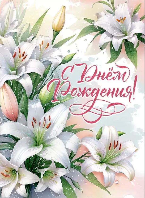1804891 Открытка "С Днем Рождения!" А4