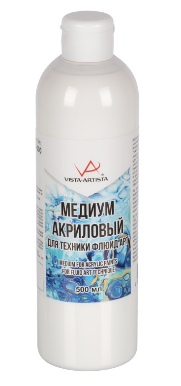 Медиум акриловый Vista-Artista 500мл. для техники Флюид Арт 