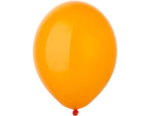 Шар 14" Кристалл В105/037 Экстра оранжевый Orange 1/50