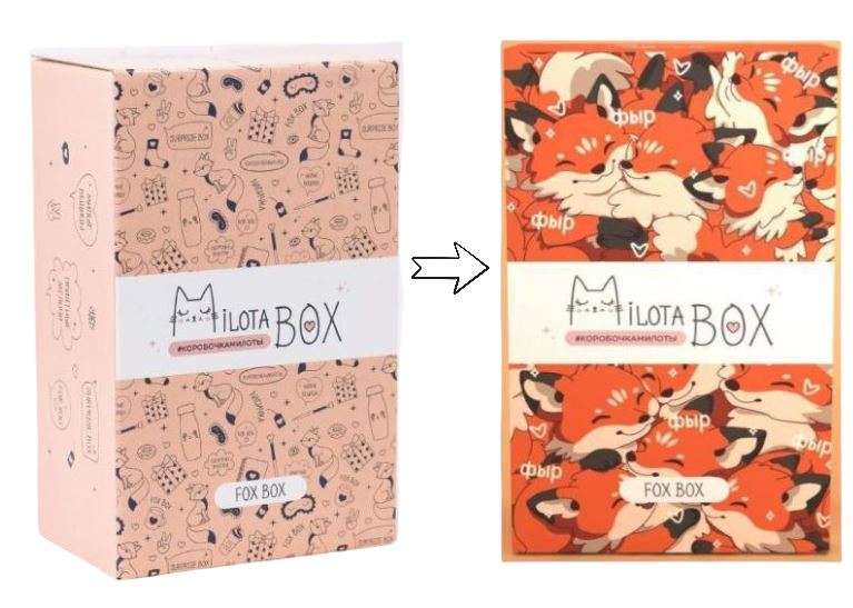 Набор подарочный MilotaBox mini "Fox Box" 