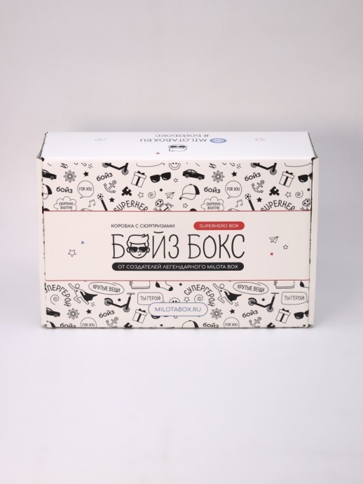 Набор подарочный MilotaBox "Superhero Box" мальчуковый