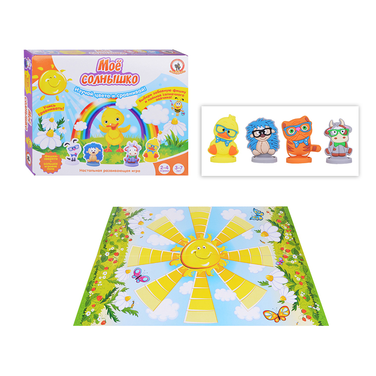 Игра наст. Русский Стиль "Мое солнышко" 3-5 лет, ходилка, фишки