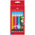 Карандаши стираемые. 12 цв. Faber-Castell, 12цв+кисть, картон, европодвес