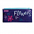 Пенал-косметичка ПИФАГОР "Flower" 23х10 см, текстиль
