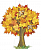 Плакат А3 "Клен" вырубной 