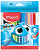 Фломастеры 12 цв. Maped "Color'peps Ocean", смываемые, вент.колп., зип-упак., е/п