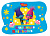 Доска для пластилина А5 фигурн. Trolls 15*21