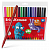 Фломастеры 18 цв. ErichKrause "Jolly Friends uper Washable" смываемые, вент. колп, е/п