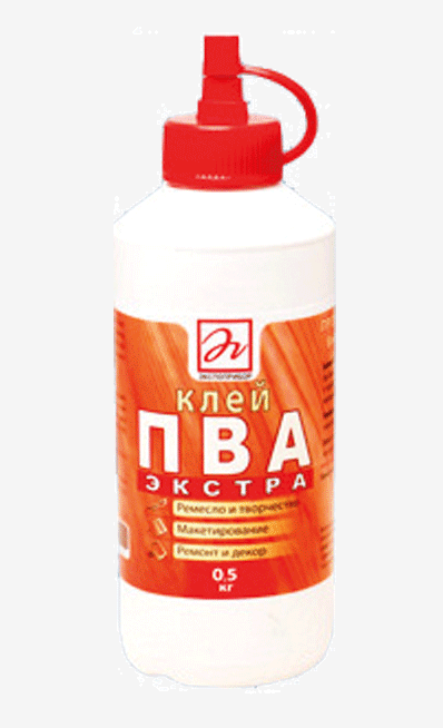 Клей ПВА  500 г. Экспоприбор Экстра deVENTE