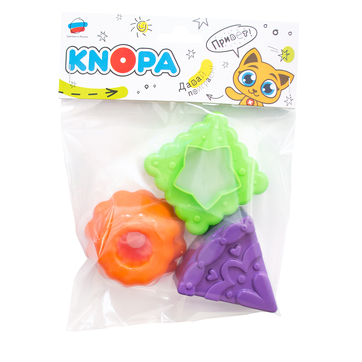 Игрушка Набор формочек "Десертики" КНОПА 1/25