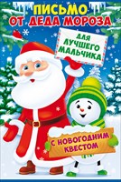 11.761 Письмо От Деда Мороза с квестом