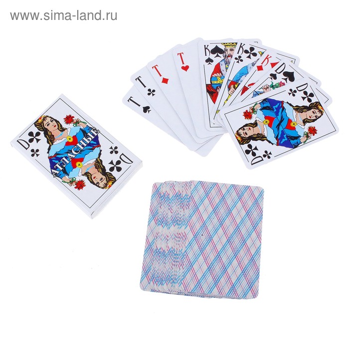 Карты игральные 36  "Атласные" Гелий