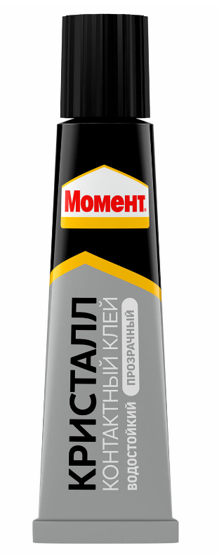 Клей  30 мл. Момент "Кристалл"
