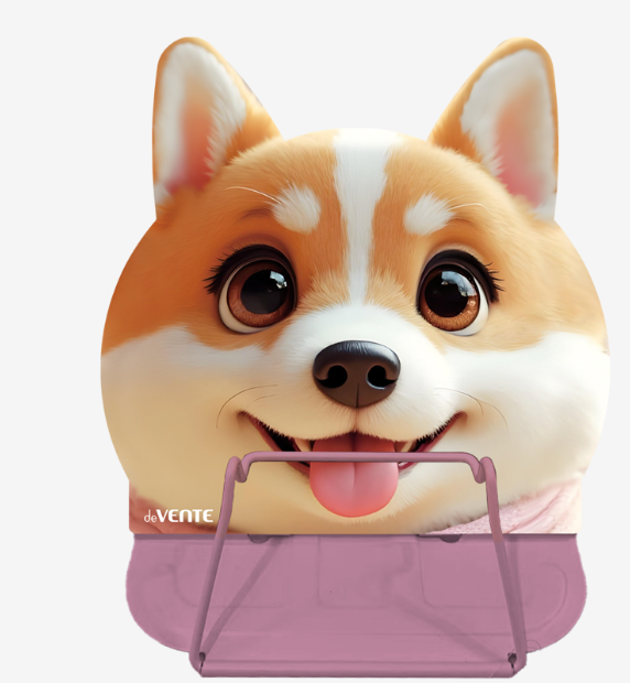 Подставка для книг deVENTE 18*18,5 "My Little Corgi", металлич., противоскольз. ножки, фигурная