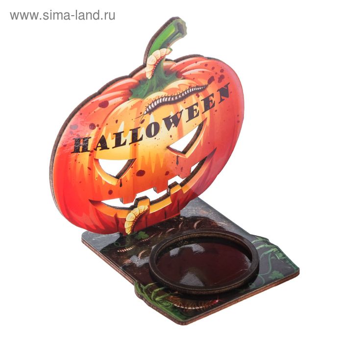 Подсвечник "Hаlloween" 10*09см