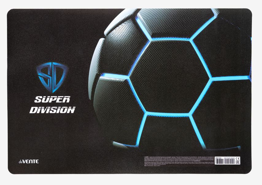 Коврик на стол 43*29 deVENTE "Super Division" пластик 500 мкм