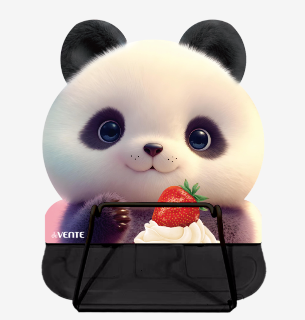 Подставка для книг deVENTE 17*16,5 "Sweet Panda", металлич., противоскольз. ножки, фигурная