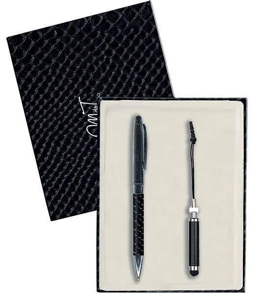 Ручка подар. шарик. Honra + стилус черн., Балтик