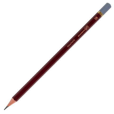 Карандаш пр.  2М/2B Brauberg Art "Premiere" шестигран., заточ., худож.