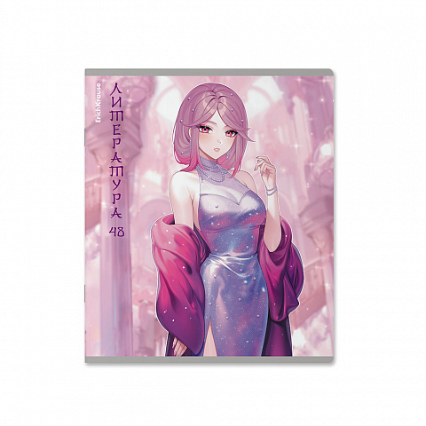 Тетрадь Предм. Литература 48л. ErichKrause "Manga"