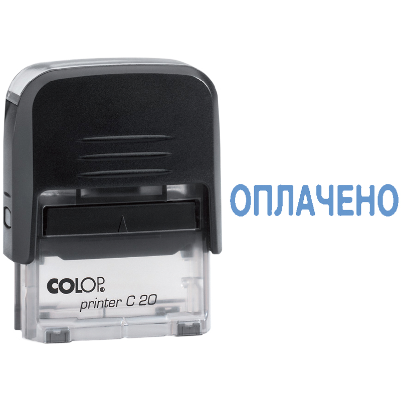 Штамп "Оплачено" 38*14мм Colop