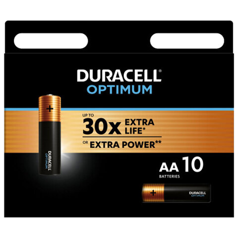 Батарейки LR06 (пальч.) АА Duracell Optimum Alkaline, 1.5B
