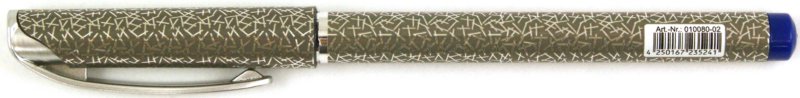 Ручка гелевая SILWERHOF "Platinum" синяя, 0,5 мм