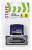 Штамп самонаборный  4 стр. синий Staff "Printer 8052" оттиск 48 х 18, кассы в комплекте