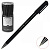 Ручка шарик. Bruno Visconti "SlimWrite. Black" синяя, 0,5мм, линия 0,3мм, корпус черный soft-touch 