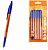 Ручки шарик. 8 шт. ErichKrause "Slender Stick Orange" синяя, 0,7 мм