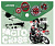 Папка с кнопкой с рис. А6  0,15 мм deVENTE "Moto cross" непрозр.