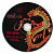 Диск CD-RW Slim OXION 700 Mb 12х "Dragon"
