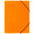 Папка-конверт на резинках 0,6 мм Expert Complete PRISMA NEON оранж, до 35 мм