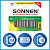 Батарейки LR03 (мизинч.) ААА Sonnen Super Alkaline, 1.5В, 24А, 1/10