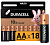 Батарейки LR06 (пальч.) АА Duracell Basic Alkaline, 1.5B, 1/18