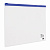 Папка с замком молния А4 прозр. BRAUBERG 230*333