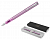 Ручка подар. перьевая PARKER "Vector XL Lilac" синяя,  0,8мм, корпус черный металлик, нержавеющая сталь, подар.упак