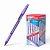 Ручка шарик. ErichKrause "R-301 Violet Stick&Grip" фиолетовая, 0,7мм, резин.грип., корп.фиолет.