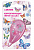 Штрих-лента  5 мм х  6 м deVENTE "Butterfly" фронт. апплик., прозр.роз.корус, блистер