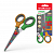 Ножницы 13 см. ErichKrause "Juior Decor Color Bricks" принт на лезвиях