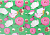 Папка с кнопкой с рис. А4  0,18 мм ErichKrause "Peonies"